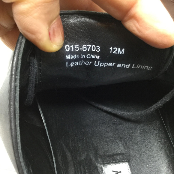 Johnston & Murphy Men\'s Shoes Sz 12M Black Oxford main image 7